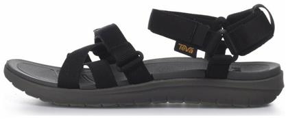 Teva Γυναικεία Σανδάλια Sporty σε Μαύρο Χρώμα