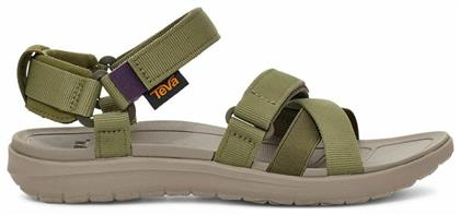 Γυναικεία Σανδάλια Sporty σε Πράσινο Χρώμα Teva