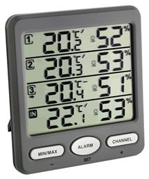 Klima-Monitor 30.3054.10 Ψηφιακό Θερμόμετρo & Υγρασιόμετρo για Χρήση σε Εξωτερικό Χώρο TFA