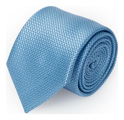 Ανδρική Γραβάτα με Σχέδια σε Γαλάζιο Χρώμα The Bostonians