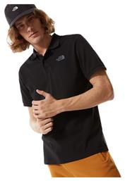 Ανδρικό T-shirt Polo Μαύρο The North Face από το Zakcret Sports