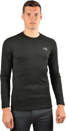 The North Face Easy Ανδρική Μπλούζα Μακρυμάνικη Μαύρη από το Cosmossport