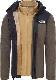 The North Face Evolve II Triclimate Brown από το Athletix