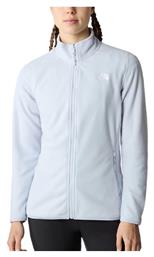 Fleece Γυναικεία Ζακέτα με Φερμουάρ σε Γαλάζιο Χρώμα The North Face
