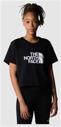 Γυναικείο Crop T-shirt Μαύρο The North Face