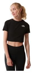 Simple Dome Cropped T-shirt Μπλούζα The North Face