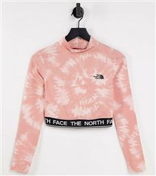 The North Face Μακρυμάνικο Crop Top Ροζ από το Asos