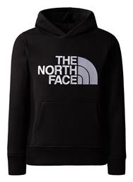 Παιδικό Φούτερ με Κουκούλα Μαύρο The North Face