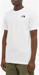 The North Face Redbox Celebration Αθλητικό Ανδρικό T-shirt Λευκό