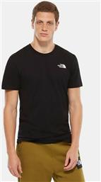 The North Face Simple Dome Ανδρικό T-shirt Μαύρο Μονόχρωμο από το Notos
