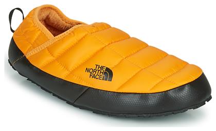 Thermoball Traction Mule Κλειστές Χειμερινές Ανδρικές Παντόφλες Κίτρινες The North Face