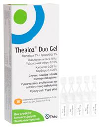 Thealoz Duo Gel Οφθαλμικές Σταγόνες σε Μορφή Γέλης 30 Μονοδόσεις x 0.4g Thea Pharma Hellas