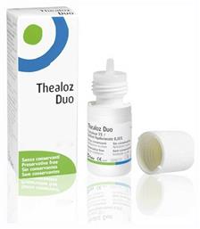 Thealoz Duo Οφθαλμικές Σταγόνες με Υαλουρονικό Οξύ για Ξηροφθαλμία 10ml Thea Pharma Hellas