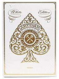 Artisan Συλλεκτική Τράπουλα Πλαστικοποιημένη για Poker Λευκή Theory11