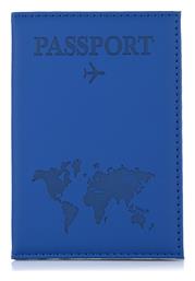 Θήκη Διαβατηρίου Travel Collection World Map Μπλε Brandbags