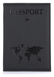 Θήκη Διαβατηρίου Travel Collection World Map Μαύρο Brandbags