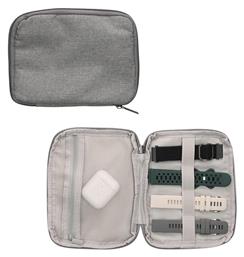 Θήκη Kwmobile Sleeve Μεταφοράς Αποθήκευσης Λουράκια & Αξεσουάρ Smartwatch Grey Kwm000025kb001c - KWmobile