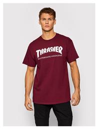 T-Shirt Skatemag Μπορντό Regular Fit Thrasher