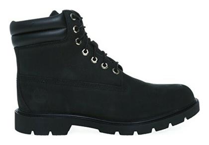 6 In Basic Δερμάτινα Μαύρα Ανδρικά Αρβυλάκια Timberland