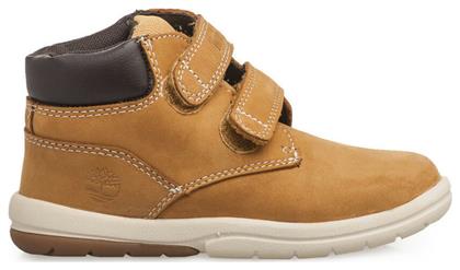 Timberland Ανατομικά Δερμάτινα Παιδικά Μποτάκια με Σκρατς Ταμπά από το MyShoe