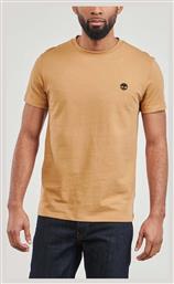 Ανδρικό T-shirt Κοντομάνικο Καφέ Timberland