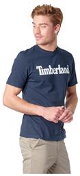 Ανδρικό T-shirt Navy Μπλε Με Λογότυπο Timberland
