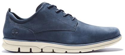 Timberland Bradstreet Δερμάτινα Ανδρικά Casual Παπούτσια Ανατομικά Μπλε από το Spartoo