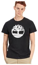 Brand Tree Ανδρικό T-shirt Κοντομάνικο Μαύρο Timberland από το Cosmossport
