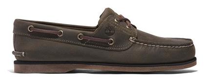Classic Boat 2-eye Ανδρικά Boat Shoes σε Πράσινο Χρώμα Timberland