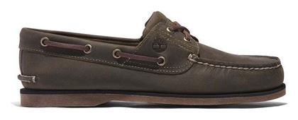 Classic Boat Δερμάτινα Ανδρικά Boat Shoes σε Χρώμα Timberland