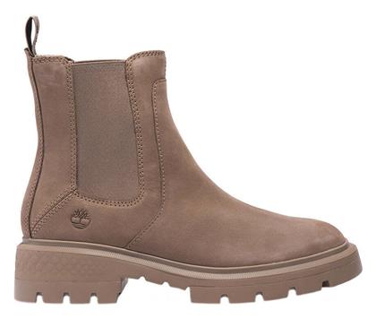 Cortina Valley Δερμάτινα Γυναικεία Chelsea Μποτάκια Μπεζ Timberland