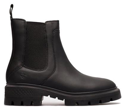 Cortina Valley Γυναικεία Chelsea Μποτάκια Μαύρα Timberland