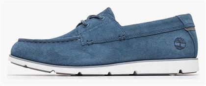 Δερμάτινα Ανδρικά Boat Shoes σε Μπλε Χρώμα Timberland