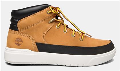 Δερμάτινα Κίτρινα Ανδρικά Μποτάκια Timberland