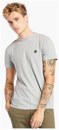 Dun River Ανδρικό T-shirt Κοντομάνικο Γκρι Timberland