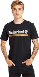 Timberland Established 1973 Ανδρικό T-shirt Μαύρο Με Λογότυπο από το Sneaker10