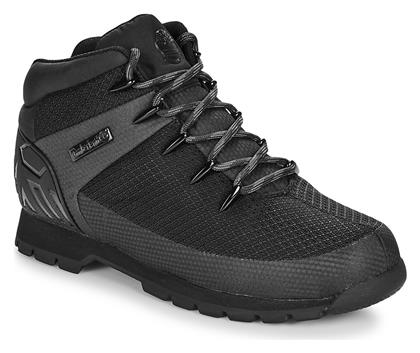 Euro Sprint Mid Μαύρα Ανδρικά Μποτάκια Timberland