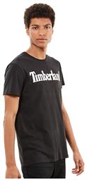 Kennebec River Ανδρικό T-shirt Μαύρο Με Λογότυπο Timberland