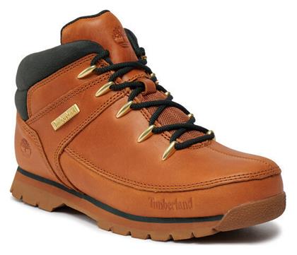 Παιδικά Μποτάκια με Κορδόνια Καφέ Timberland από το Epapoutsia