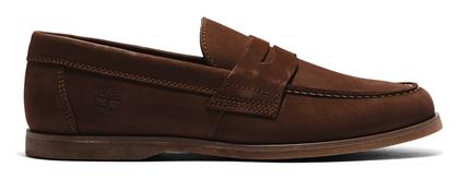 Suede Ανδρικά Boat Shoes σε Καφέ Χρώμα Timberland