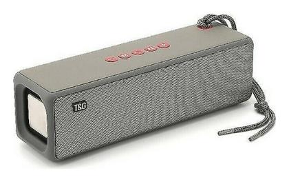 Ηχείο Bluetooth 10W με Ραδιόφωνο Γκρι T&G