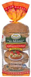Παξιμάδια Κριθαροκουλούρα Ολικής 600gr Το Μάννα