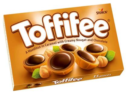 Σοκολατάκια Γάλακτος πραλίνα 125gr Toffifee