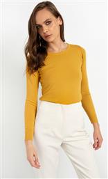 Toi&Moi 70-4032-221 Μακρυμάνικο Γυναικείο Πουλόβερ Mustard από το Toi - Moi