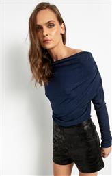 Toi&Moi 80-5404-221 Βραδινό Μακρυμάνικο Γυναικείο Top Ink από το Toi - Moi