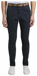 Ανδρικό Παντελόνι Chino σε Slim Εφαρμογή Navy Μπλε Tom Tailor