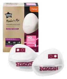 Closer To Nature Breast Pads Daily Medium 40τμχ Tommee Tippee