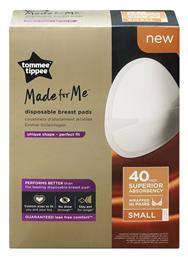Επιθέματα Στήθους Made for Me Small 40τμχ Tommee Tippee