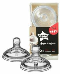 Tommee Tippee Θηλές από Σιλικόνη Μεγάλης Ροής για 6+ μηνών 2τμχ