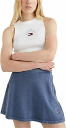 Tommy Hilfiger Αμάνικο Crop Top Λευκό από το Asos